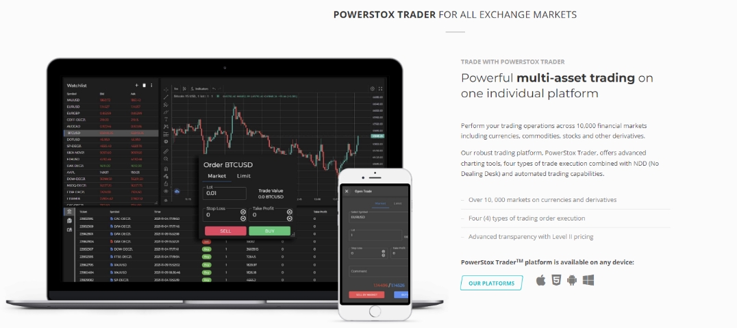 a trading platform